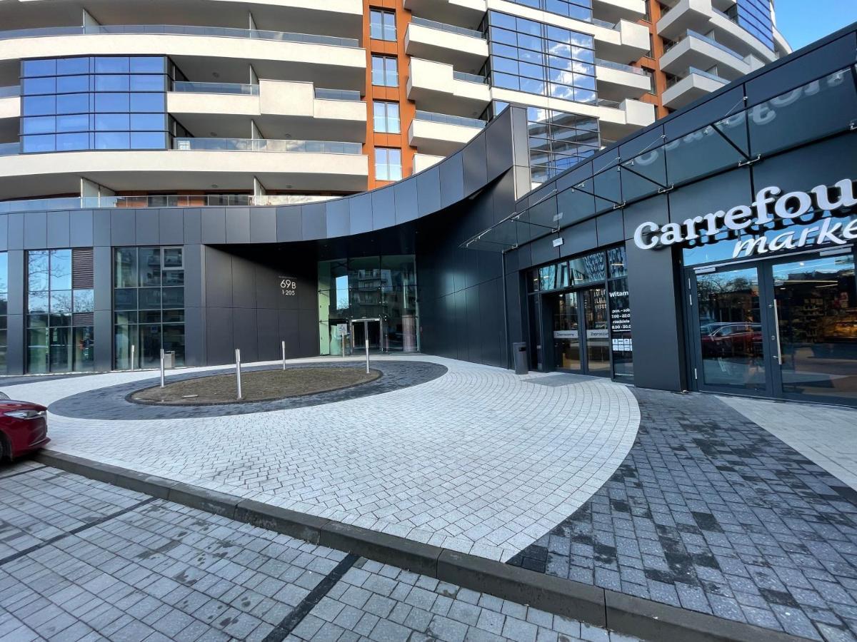 Vistula Terraces 10Th Floor Daire Krakow Dış mekan fotoğraf